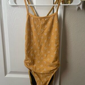 Floral Jolyn Yellow swim suit